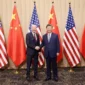 Presiden China, Xi Jinping, menyampaikan empat peringatan kepada Presiden Joe Biden. Foto/X/@shen_shiwei